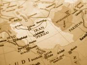 The article’s main image is of a yellow map of Iran and its neighbouring states.