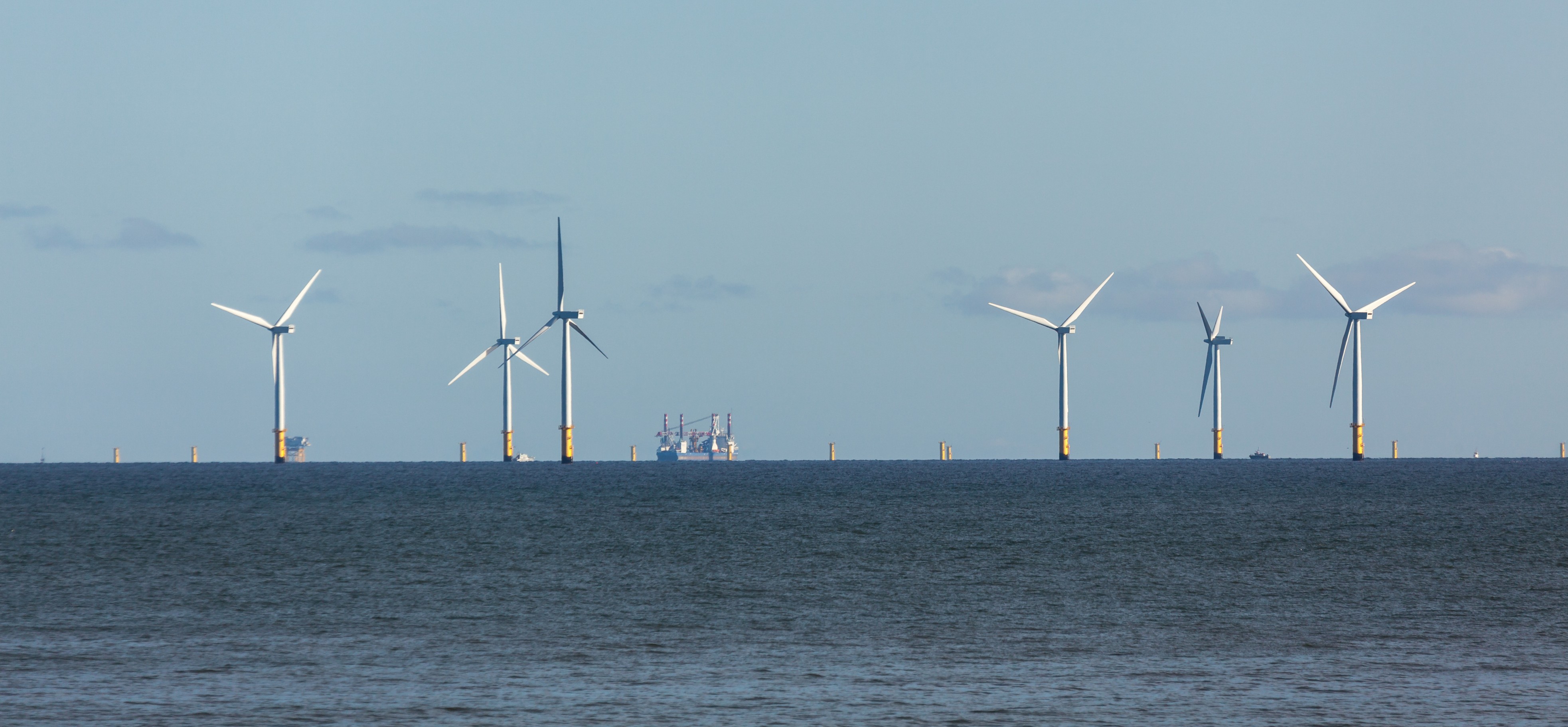 offshore wind farm, North Wales