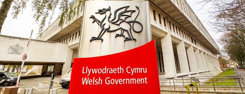 Welsh Government building