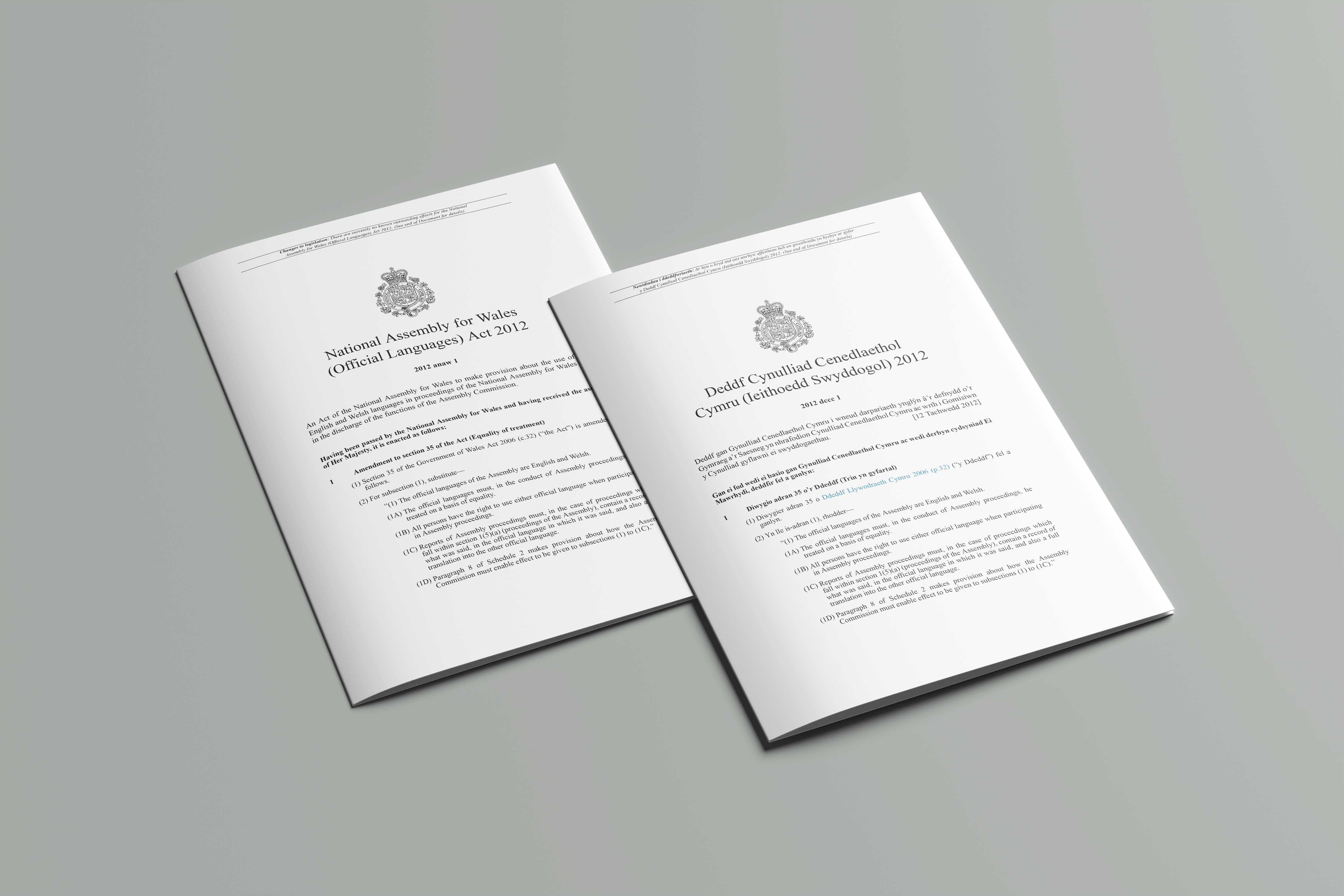 Resurrecting Welsh as a legal language