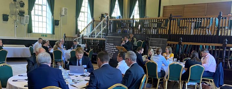 Photo Senedd’s Finance Committee stakeholder event at Llanhilleth Miners Institute