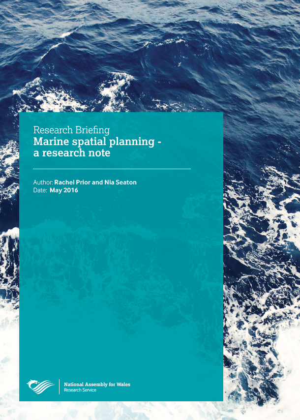 New Publication: Marine spatial planning - a research note