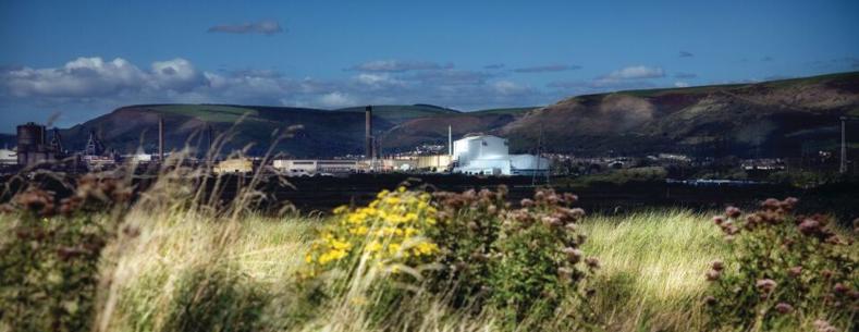 Picture of Port Talbot steelworks