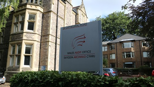 Wales-Audit-Office-sign