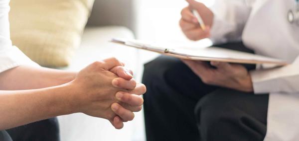 Image of a therapist appointment