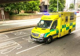 Image of an ambulance