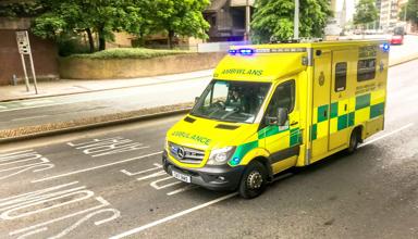 Image of an ambulance