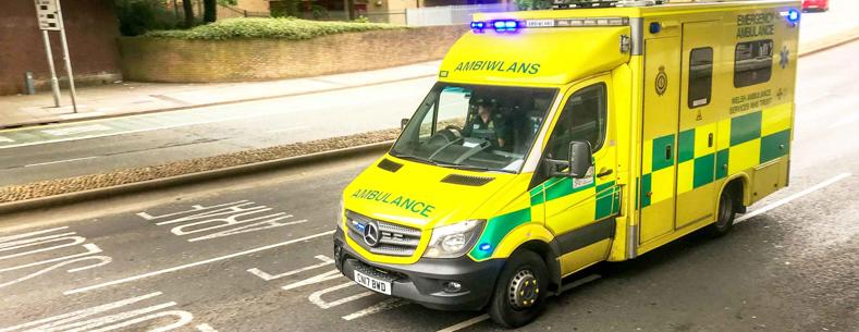 Image of an ambulance