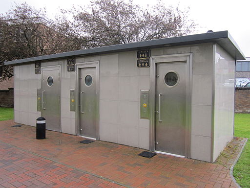 Public toilets in Wales