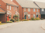 Image of a row of red-brick houses on an estate