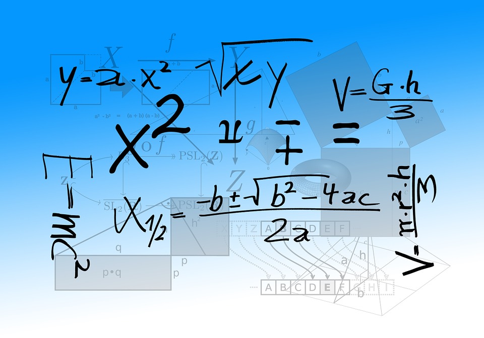 This is a picture of mathematical formulae